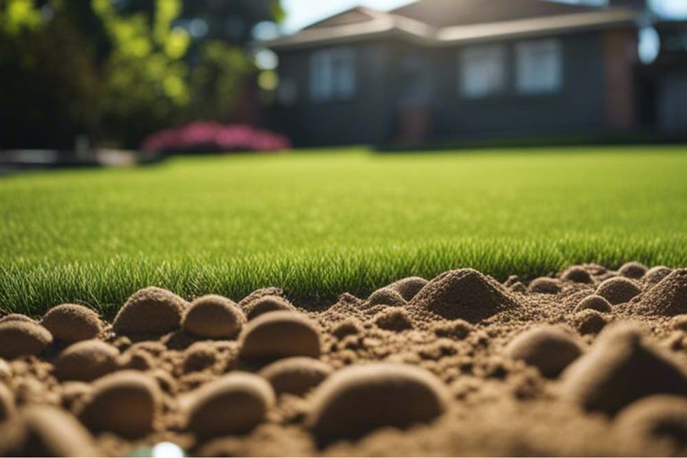 Kann man mit Spielsand den Rasen Sanden?